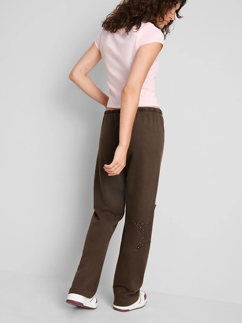 The Primark Scene | Cotton Rich Studded Appliqué Joggers