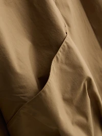 Relaxed Funnel Neck Jacket