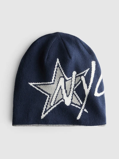 NYC Reversible Beanie Hat