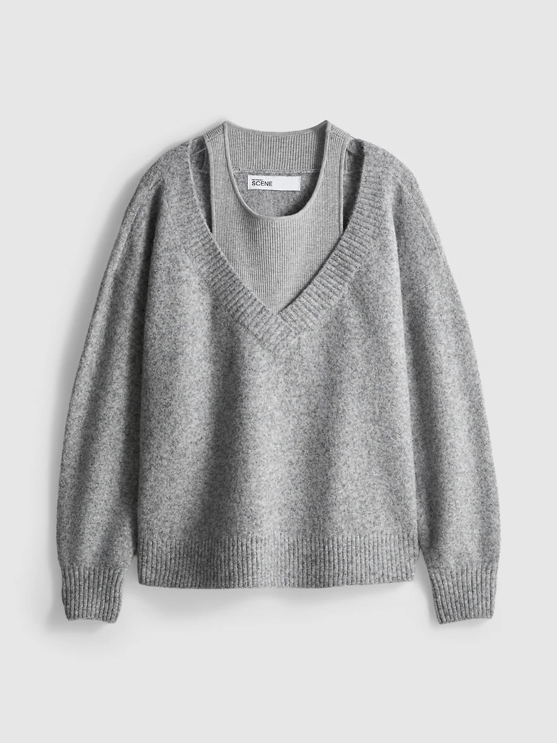 The Primark Scene | Double-Layered Knitted Sweater