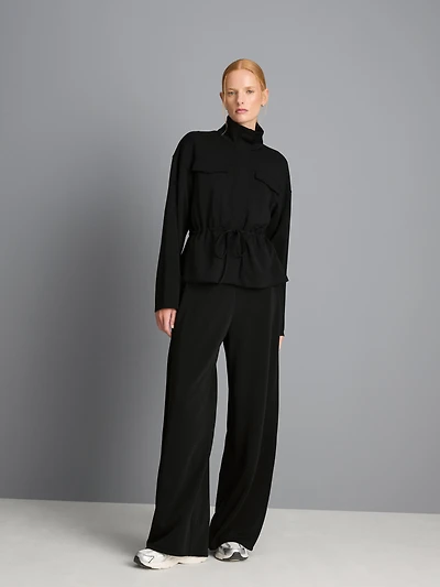 Modal Rich Wide Leg Joggers