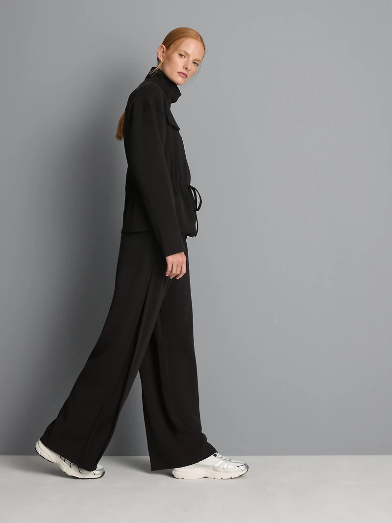 Modal Rich Wide Leg Joggers