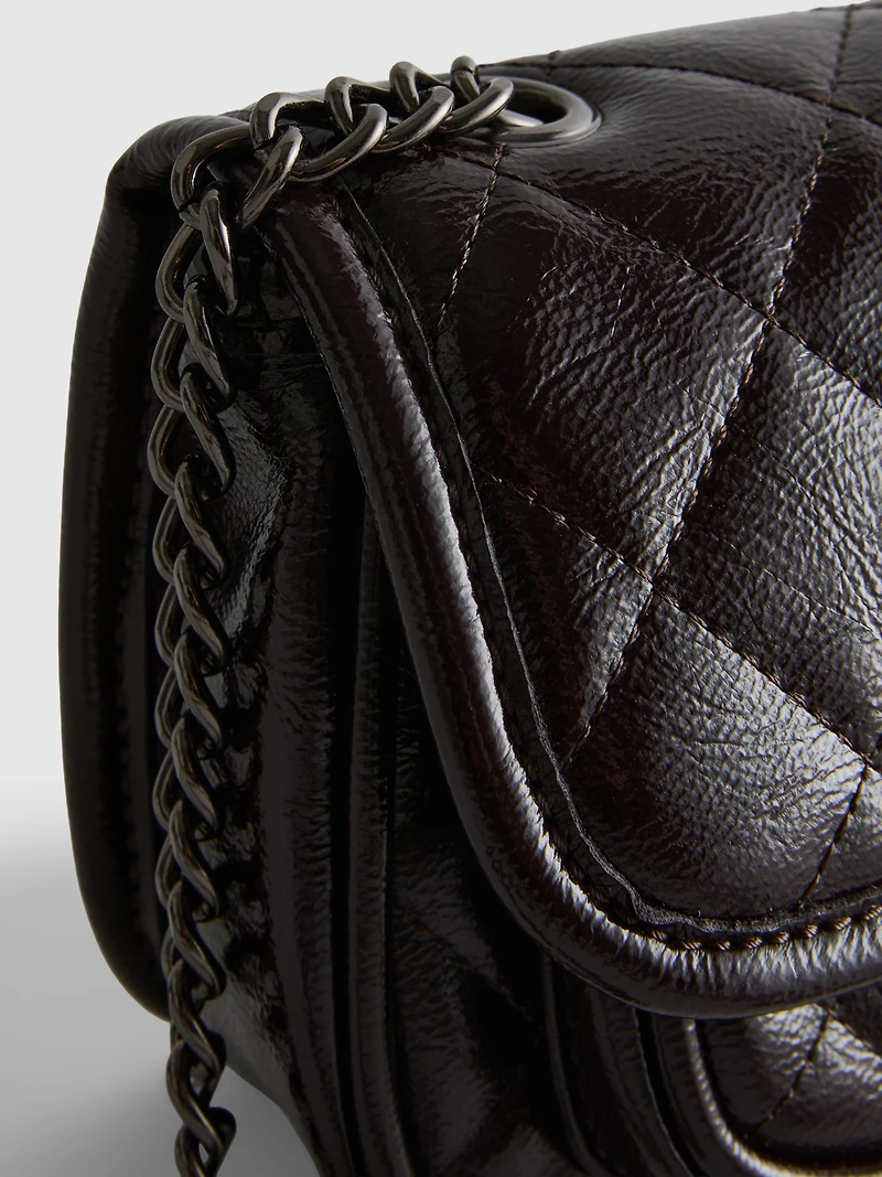 Quilted Chain Strap Bag