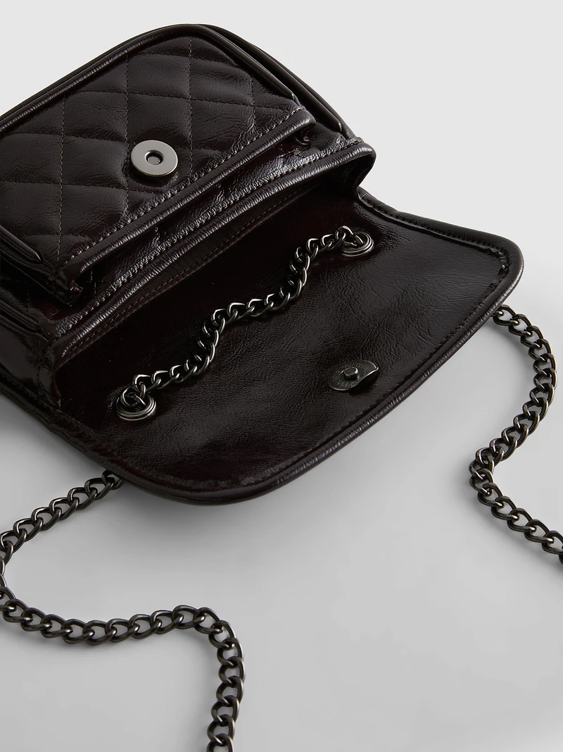 Quilted Chain Strap Bag