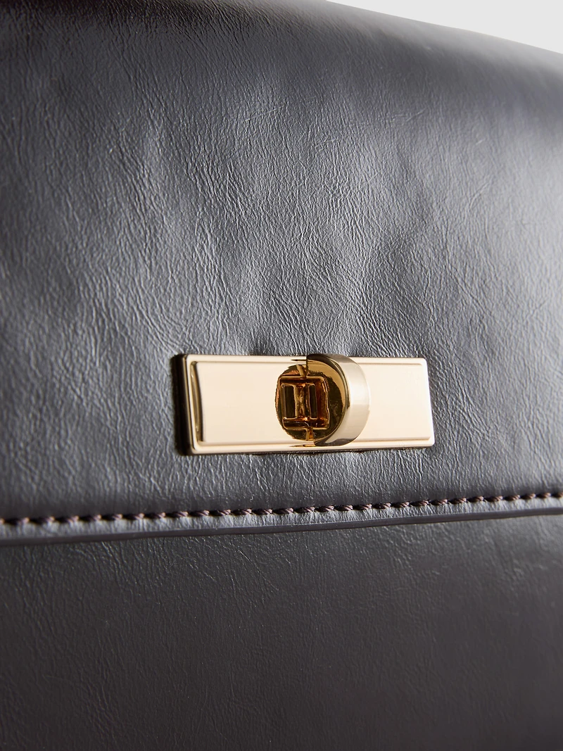 Paula Echevarría Structured Shoulder Bag