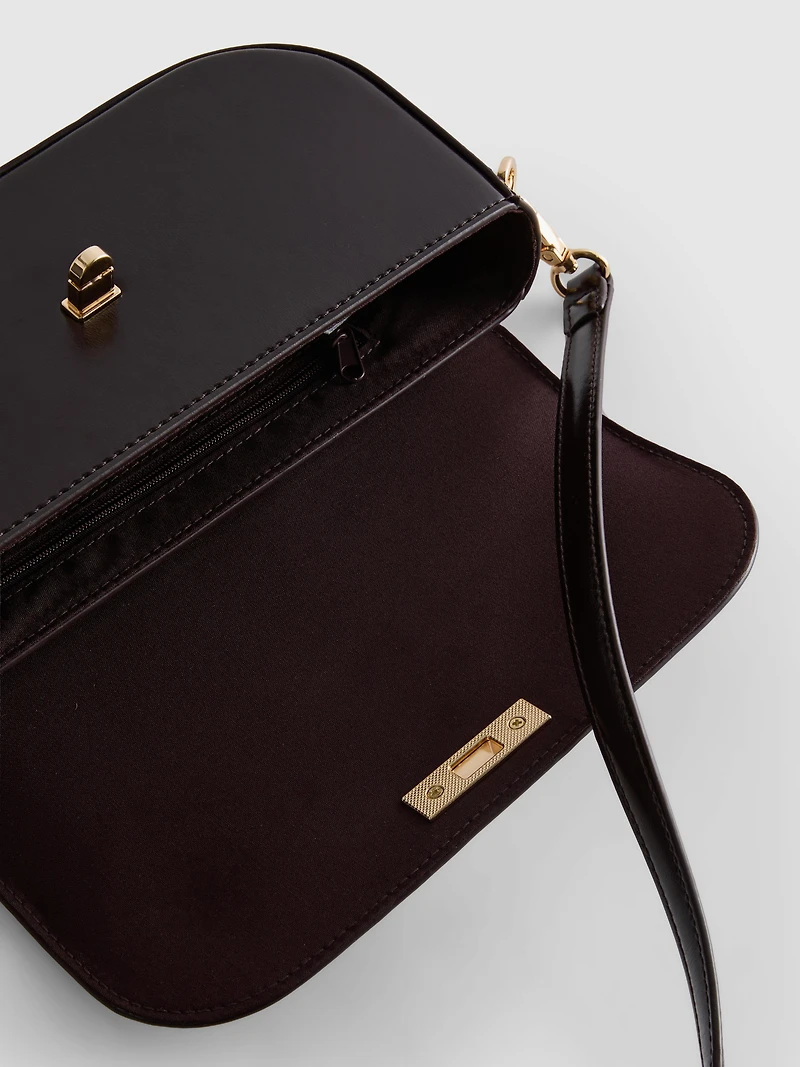 Paula Echevarría Structured Shoulder Bag
