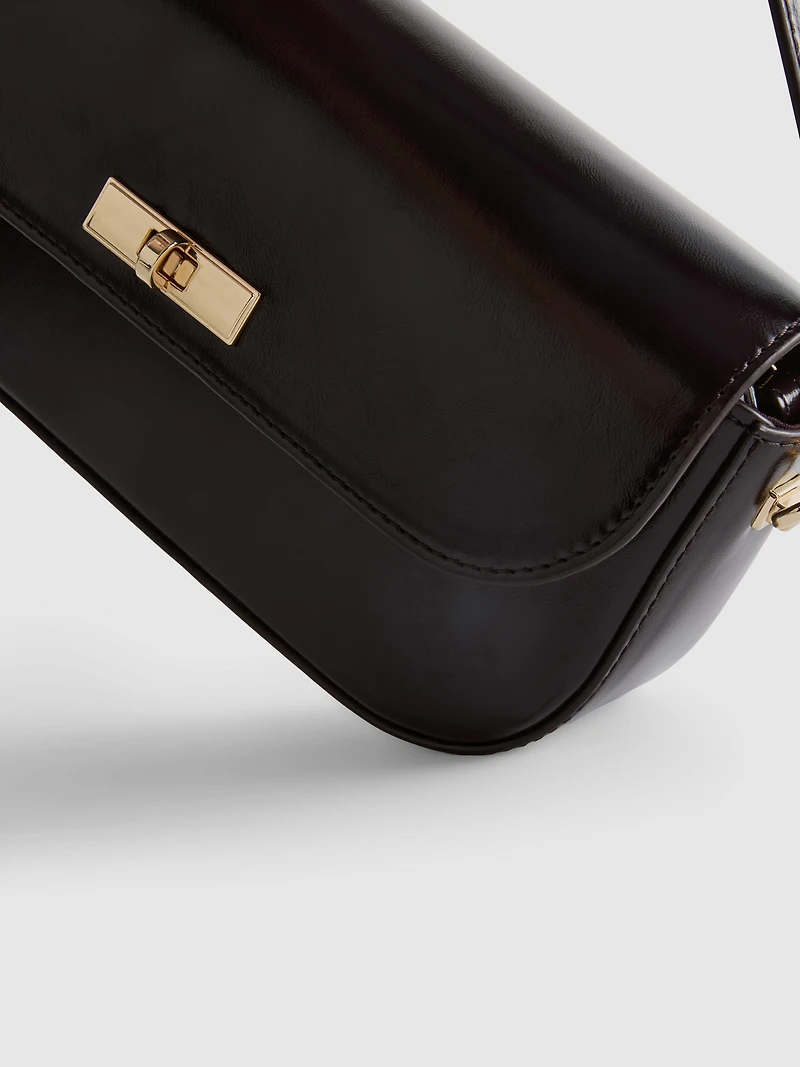 Paula Echevarría Structured Shoulder Bag