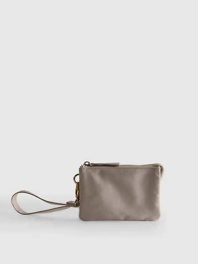 Zip-Up Wristlet Pouch