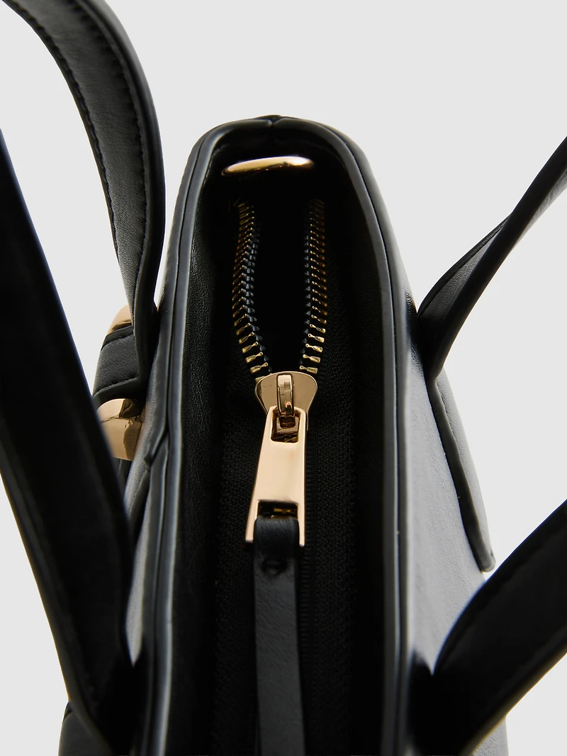 Structured Mini Tote Bag