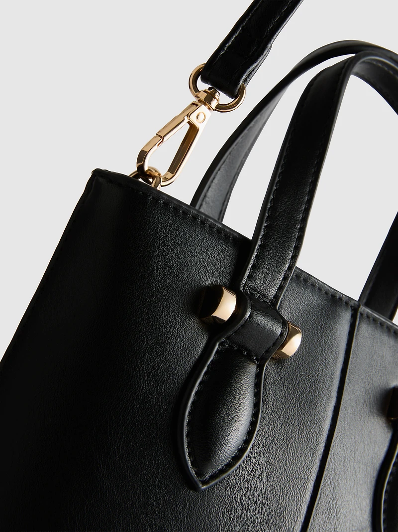 Structured Mini Tote Bag