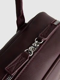 Charm Detail Bowler Bag