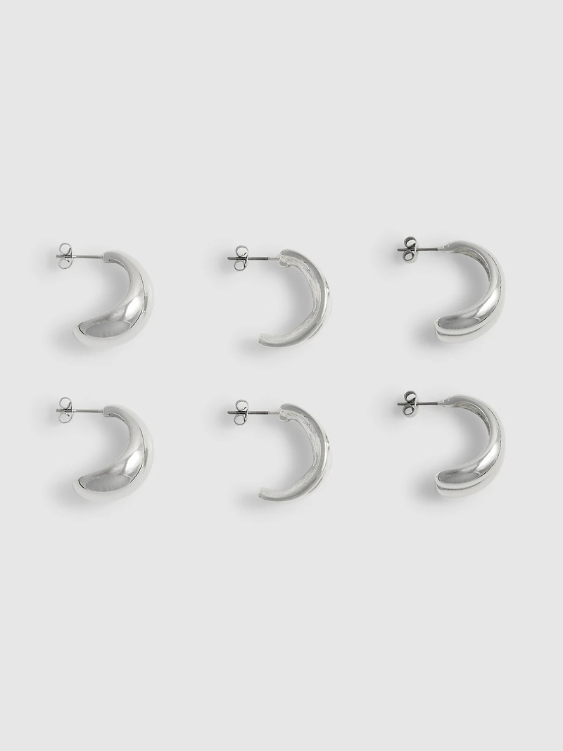 3pk Paula Echevarría Earrings
