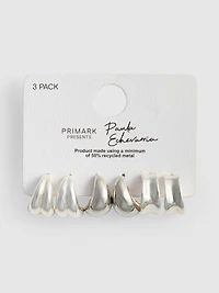 3pk Paula Echevarría Earrings