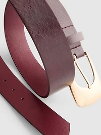 Curved Buckle Belt
