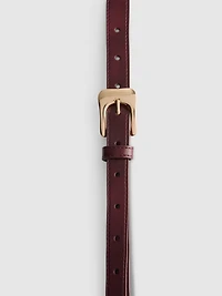 Buckle Skinny Belt