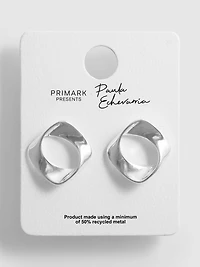Paula Echevarría Sculptural Stud Earrings