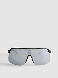 Wraparound Shield Sunglasses