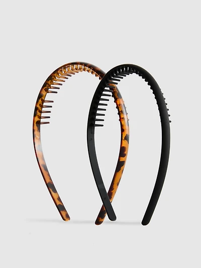 2pk Comb Headbands