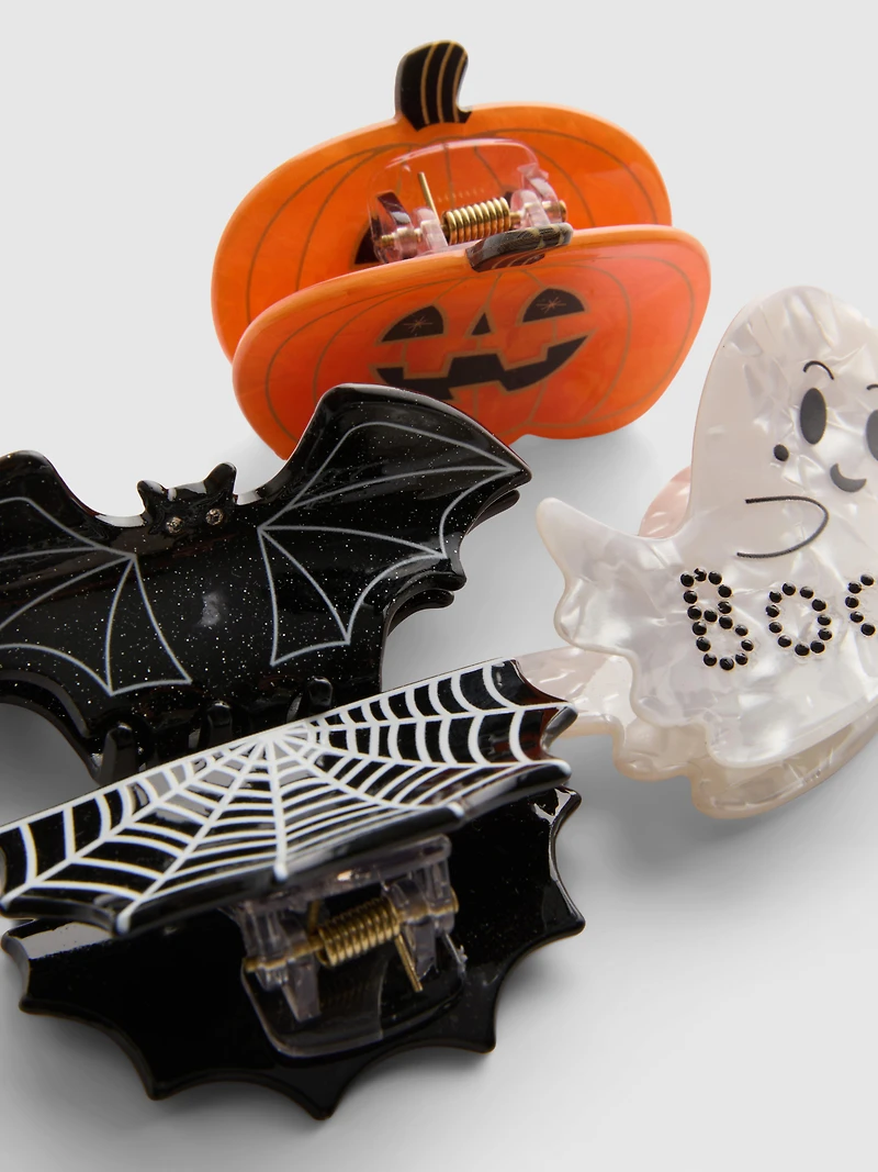 4-Pack Halloween Hair Clips