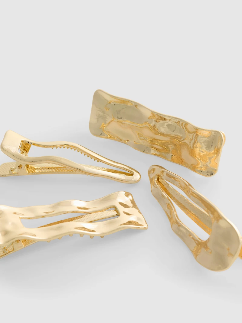 4pk Paula Echevarría Sculpted Hair Clips