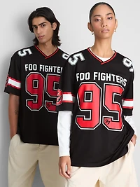 Foo Fighters Mesh Jersey T-Shirt