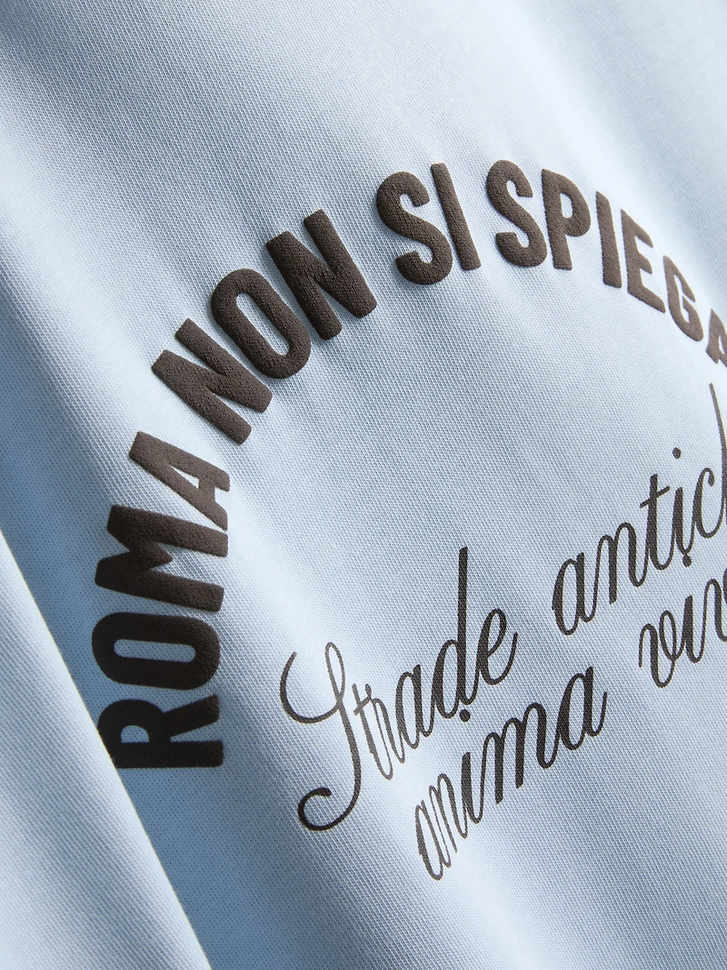 Rome Slogan T-Shirt