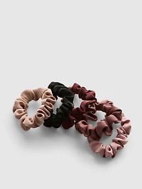 5pk Smooth Fabric Scrunchies