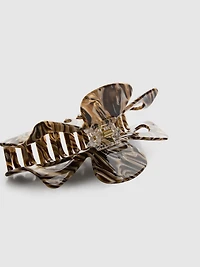 Marbled Cutout Hair Claw