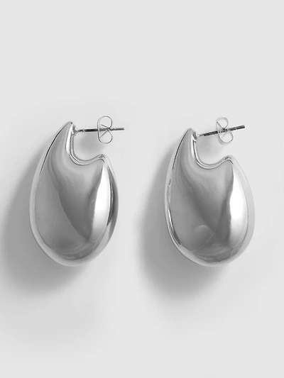Paula Echevarría Sculpted Teardrop Hoop Earrings