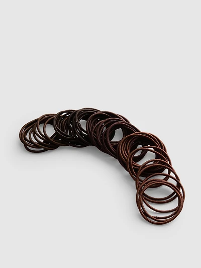 60-Pack Ponytail Holders