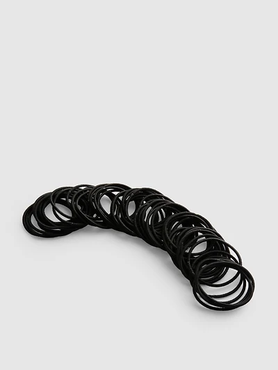 60-Pack Ponytail Holders