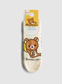 3pk Rillakuma Cotton Graphic Ankle Socks