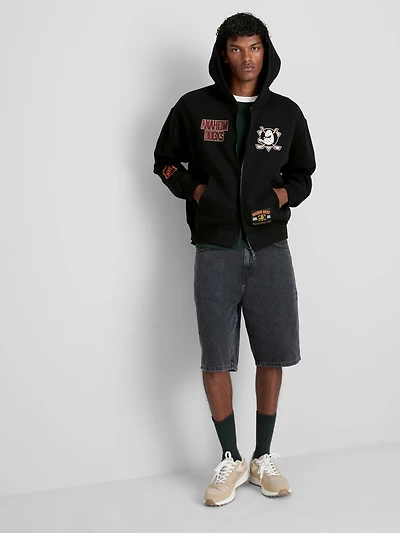 NHL Anaheim Ducks Cotton Rich Zip Hoodie