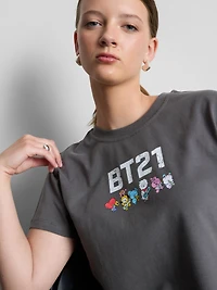 BT21 Pure Cotton Graphic Tour Tee