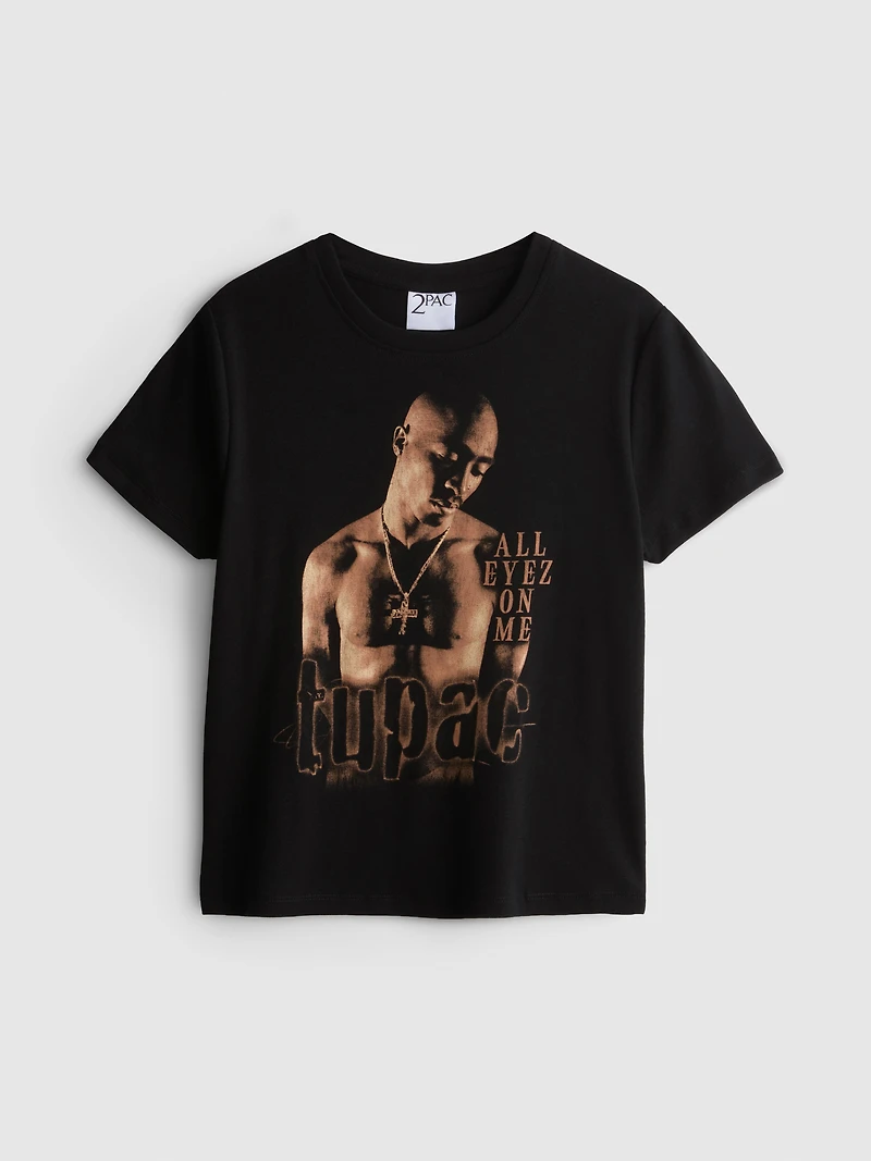 Tupac Longline Baby Tee