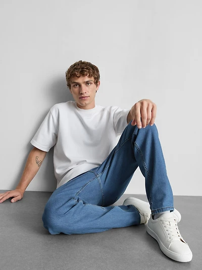 Mid-Rise Slim Fit Jeans