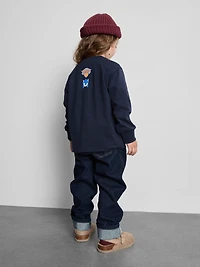 1-9yrs | New York Knicks x Sonic The Hedgehog Long-Sleeve T-Shirt