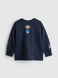1-9yrs | New York Knicks x Sonic The Hedgehog Long-Sleeve T-Shirt