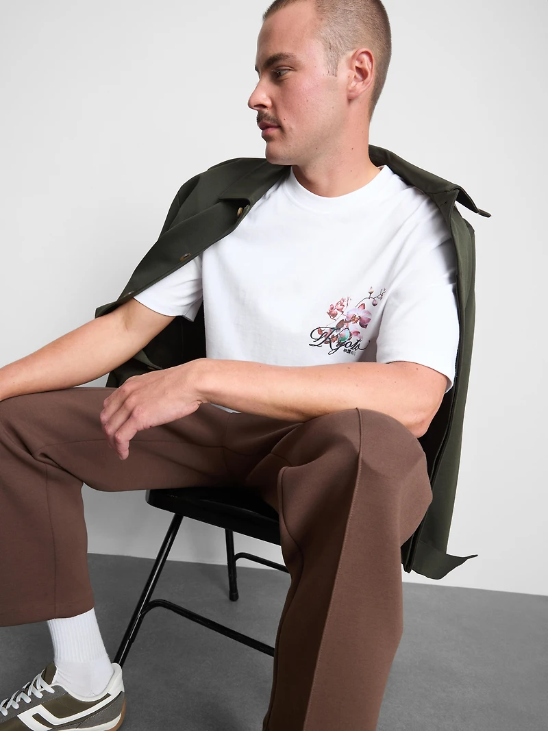 Kyoto Pure Cotton Graphic T-Shirt