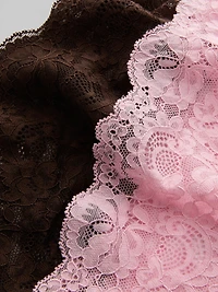 2pk Lace Bandeau Bras