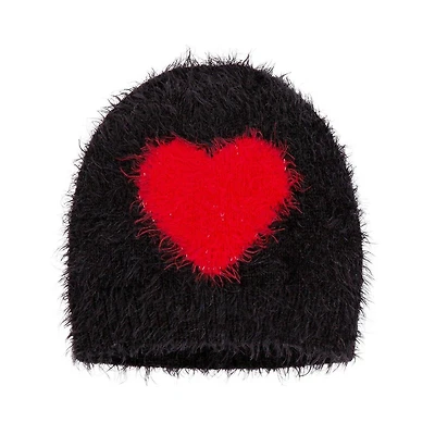 Girls' [2-8] Heart Knit Hat