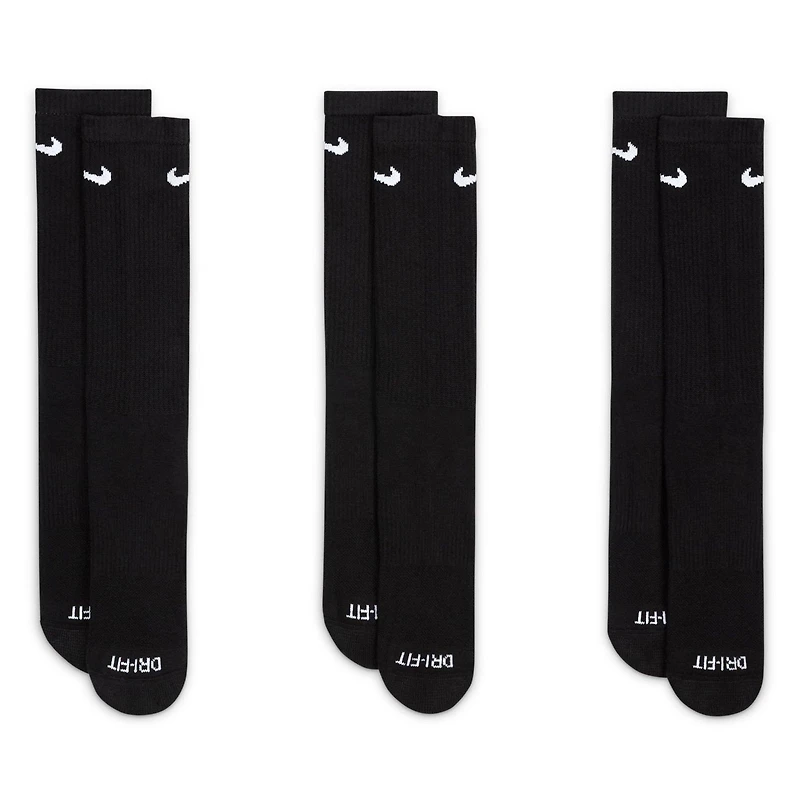 Unisex Everyday Plus Cushioned Crew Sock (3 Pack