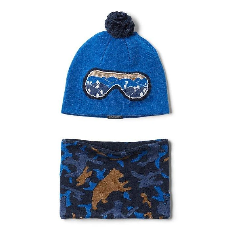 Kids' [2-4] Snow More™ Hat + Gaiter Two-Piece Set