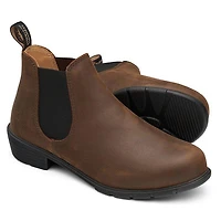 #1970 Women's Series Low Heel Ankle Boot Antique Brown