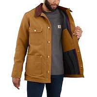 Men's Duck Blanket-Lined Chore Coat