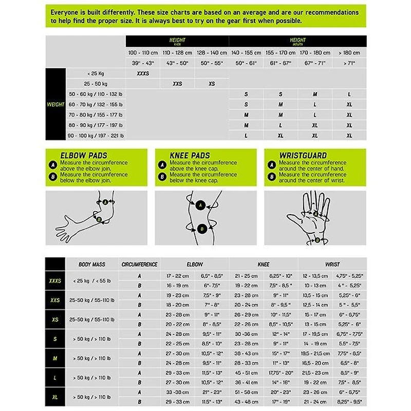 Protective Skate Gear (3 Pack)