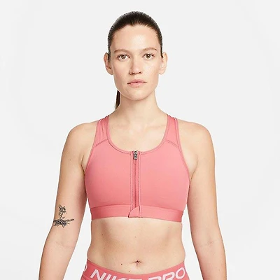 Women's Dri-FIT® Swoosh Zip-Front Sports Bra