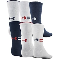 Unisex Essential Crew Sock (6 Pack)