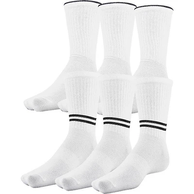 Unisex Essential Crew Sock (6 Pack)