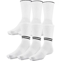 Unisex Essential Crew Sock (6 Pack)